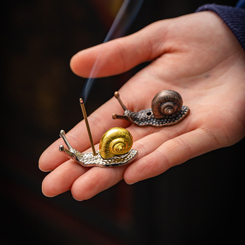Home Decor Humacao - 1pc Alloy Snail Small Ornaments Small