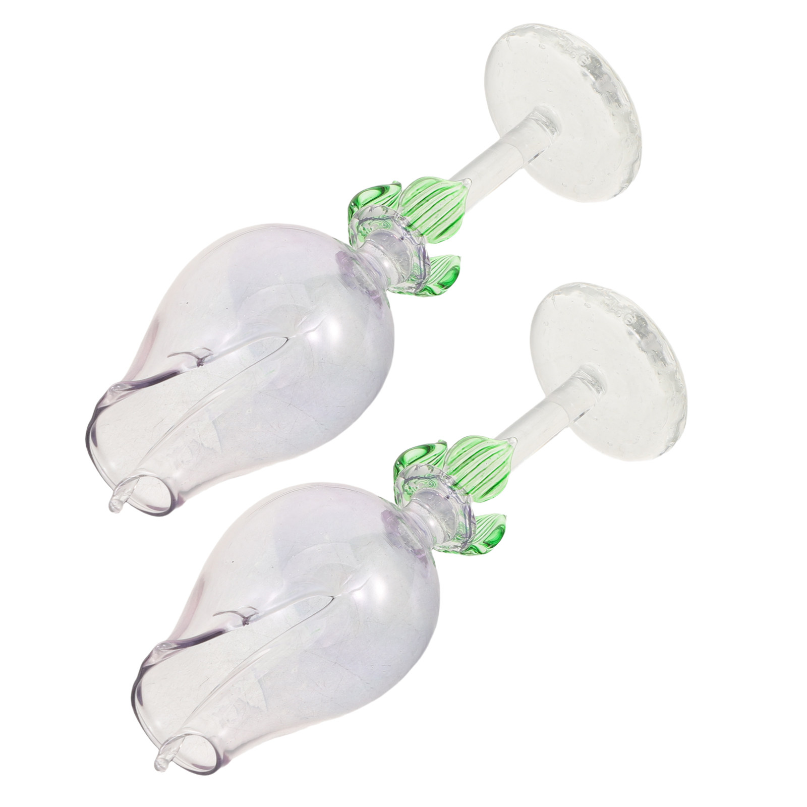 Home Decor Glass - 2Pcs Glass Essential Oil Diffuser Flower