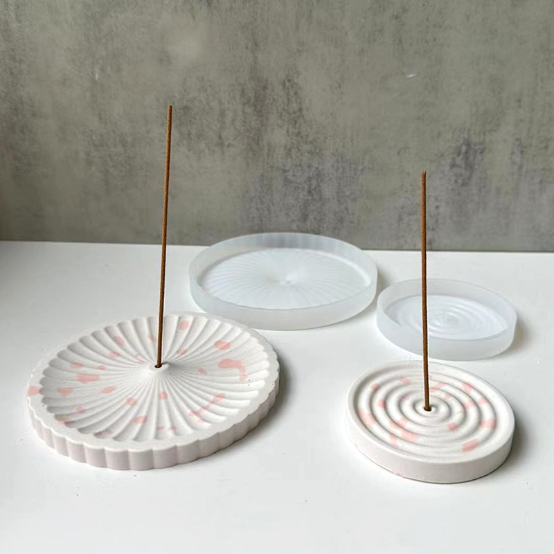 Home Decor Humacao - 1 Silicone Incense Tray Mold, DIY