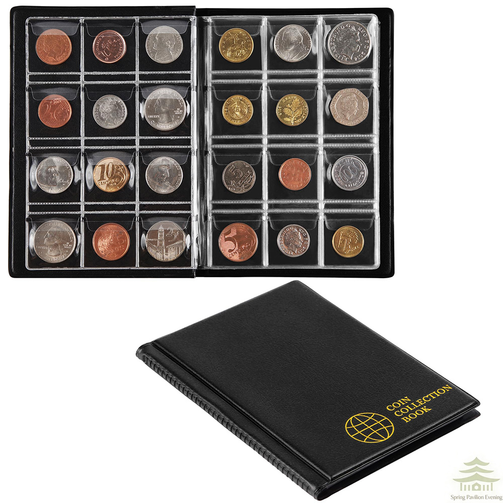 Home Decor Reviews - 1pc 120 Pockets Coin Collection Book