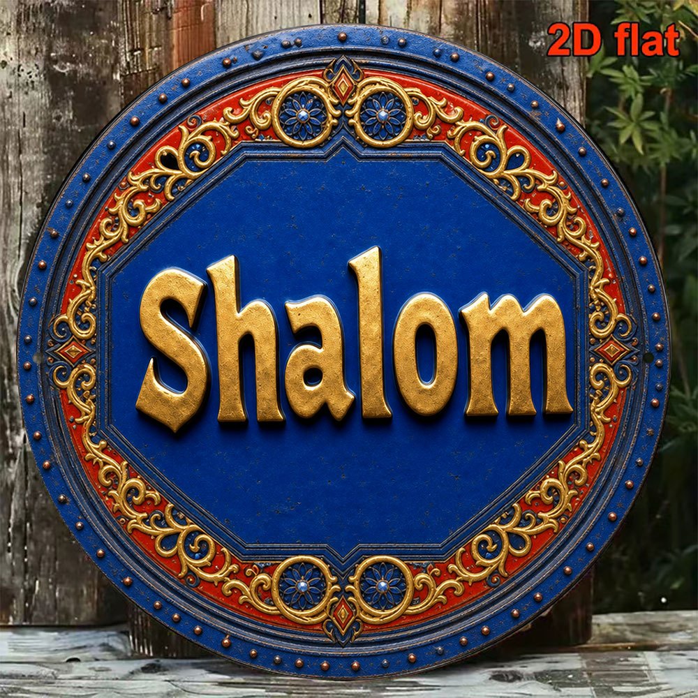 Home Decor Living Room - CIFBUY Retro Aluminum Wall Art Waterproof