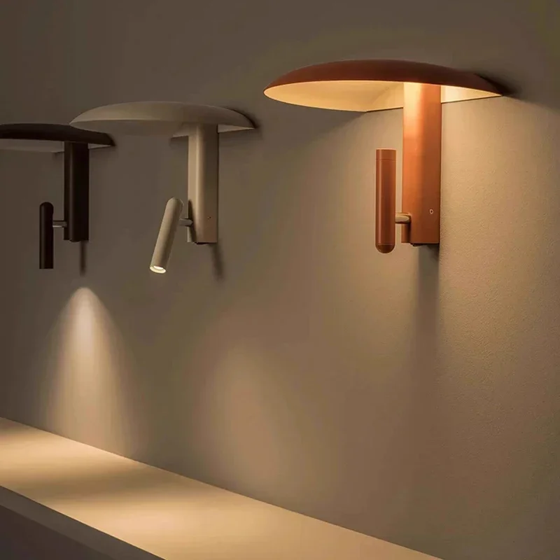 Home Decor Orange - Modern Nordic Wall Lamp Style Black