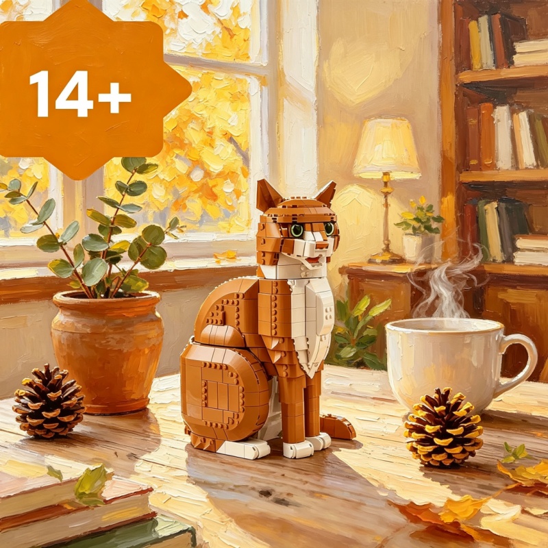 Home Decor Orange - 2026 new home decoration creative MOC