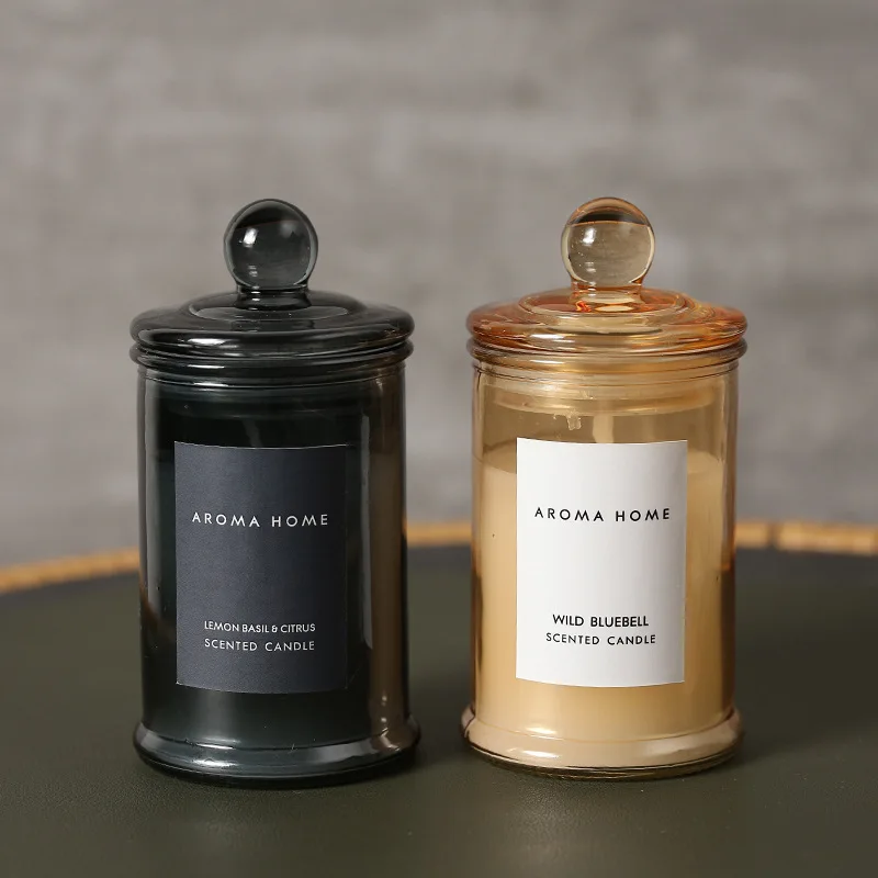 Home Decor Za - Ins Style Vintage Glass Jar Scented
