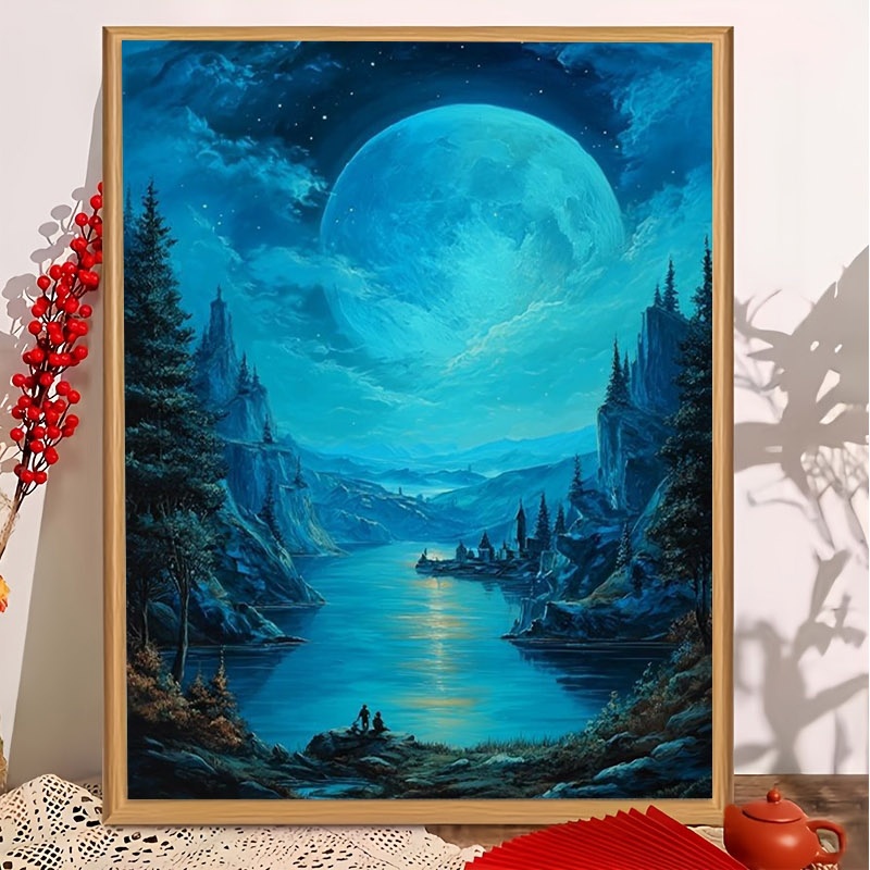 Home Decor Under 1000 - 500/1000/1200/2000PCS Puzzles for Adults Night View