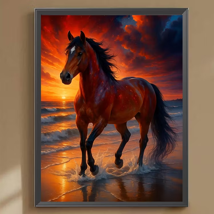Home Decor Under 1000 - 500/1000/1200/2000PCS Puzzles for Adults Handsome Horse