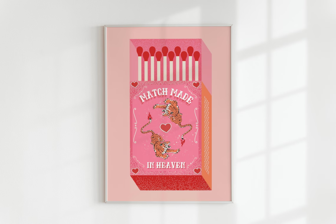 Match Made In Heaven Pink Matc - Home Decor Reviews ulasan dan harga