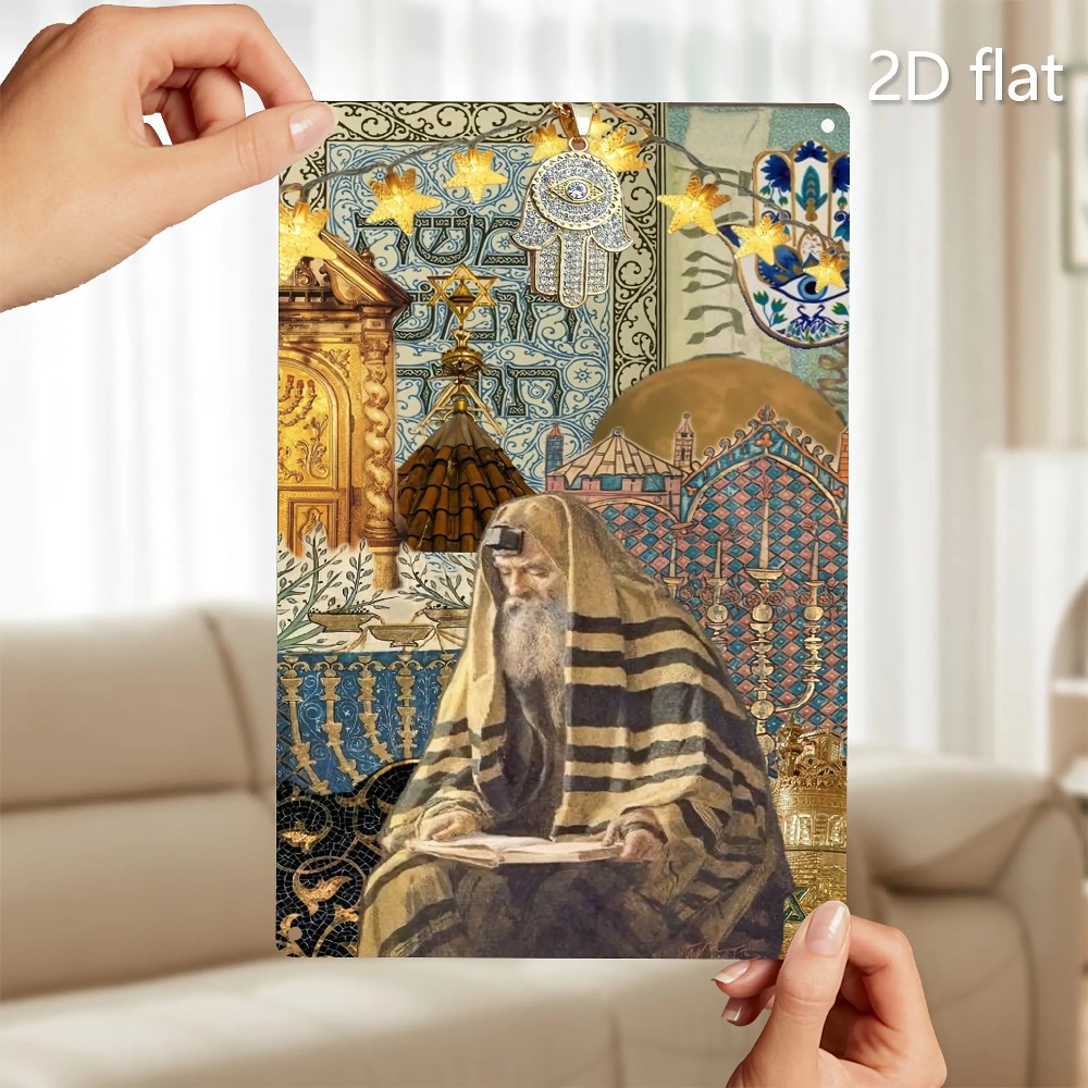 CIFBUY Vintage Jewish Elder Re - Home Decor Outdoor ulasan dan harga