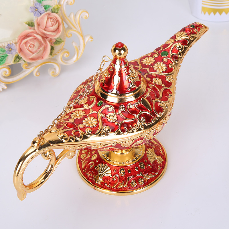 Large Size Aladdin Magic Lamp  - Home Decor Za ulasan dan harga
