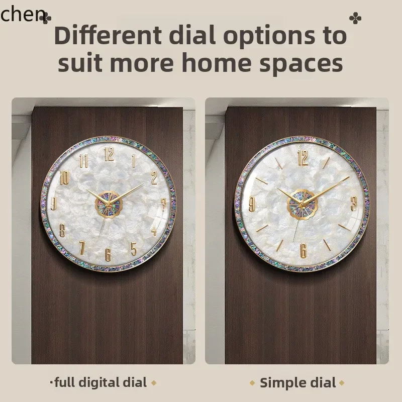 TQH-i7.7  luxury wall clock -  - Wall Clock Silent ulasan dan harga