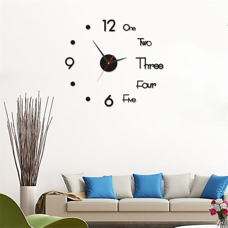 Luminous DIY Wall Clock Glow I - Wall Clock Silent ulasan dan harga