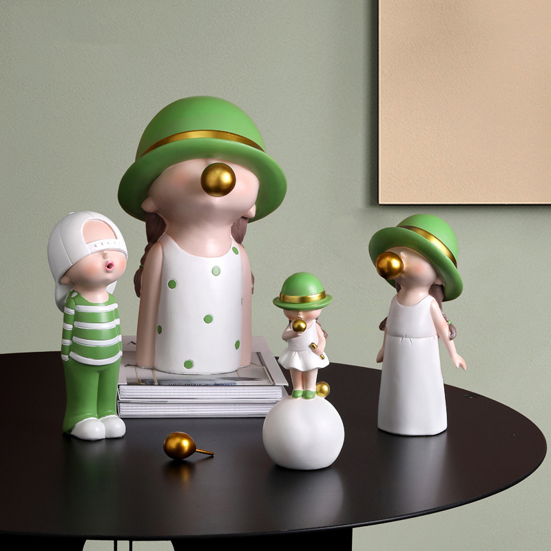 ARTLOVIN Nordic Style Characte - Home Decor Za ulasan dan harga