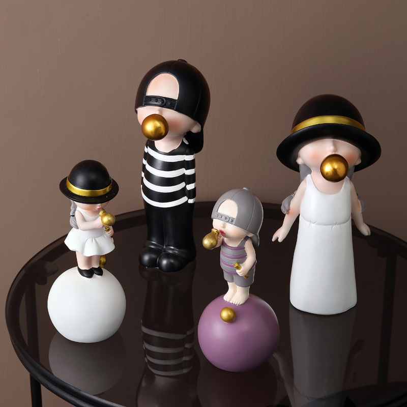 ARTLOVIN Nordic Style Characte - Home Decor Za ulasan dan harga