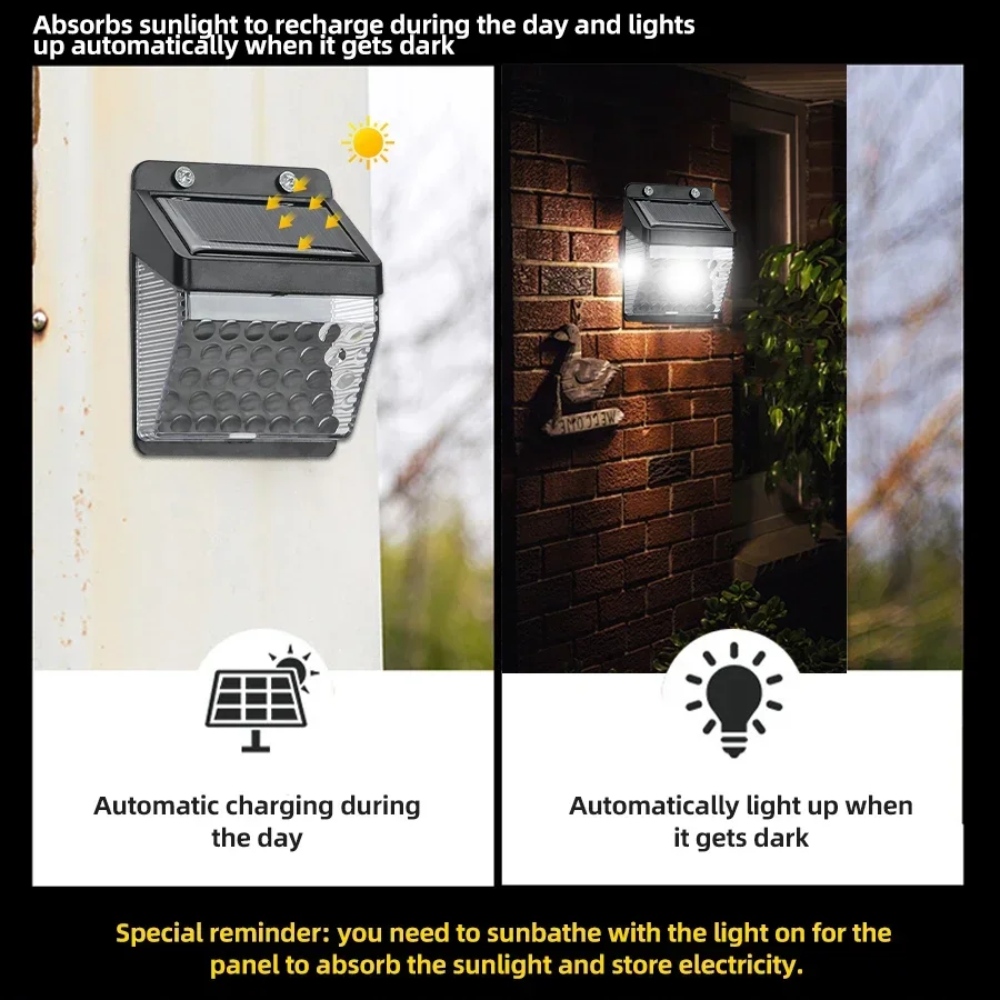 LED Solar Light PIR Motion Sen - Home Decor Outdoor ulasan dan harga