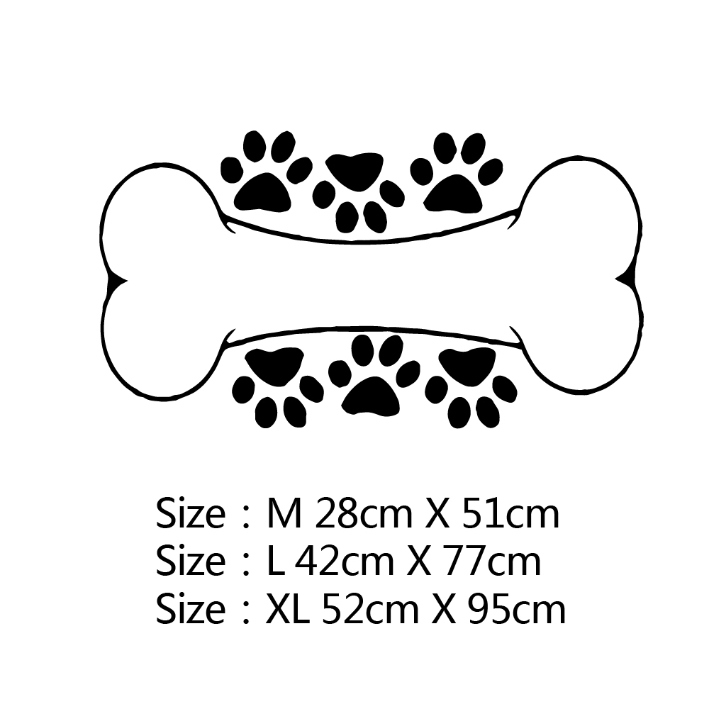 1 pc hot sale Dog Bone Wall De - Home Decor Vinyl Flooring ulasan dan harga