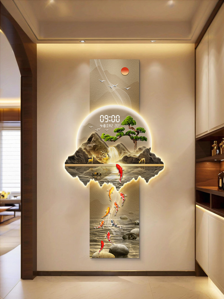 Design Luxury Wall Clocks Livi - Wall Clock Silent ulasan dan harga