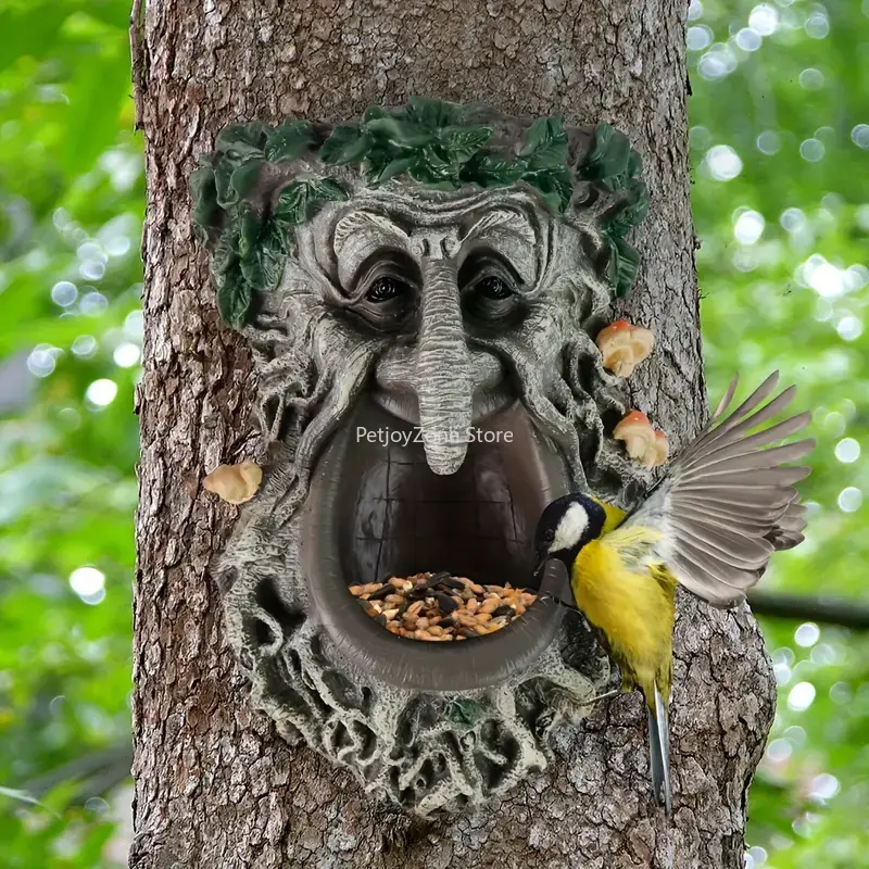 Outdoor Garden Yard Tree Face  - Home Decor Outdoor ulasan dan harga