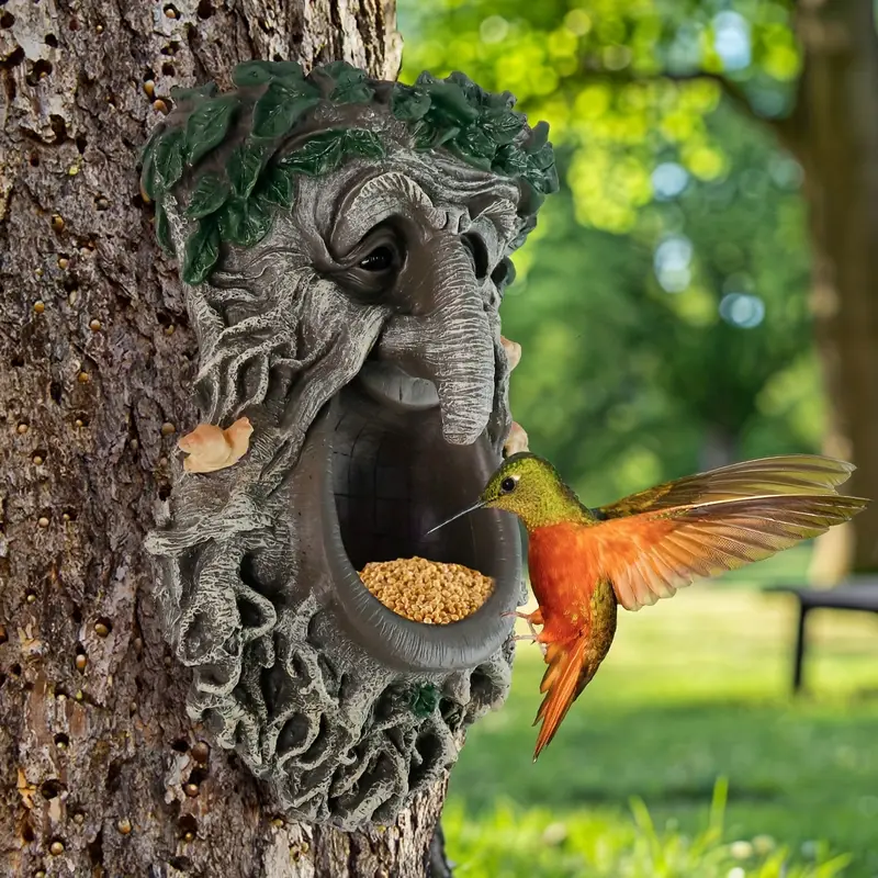 Outdoor Garden Yard Tree Face  - Home Decor Outdoor ulasan dan harga