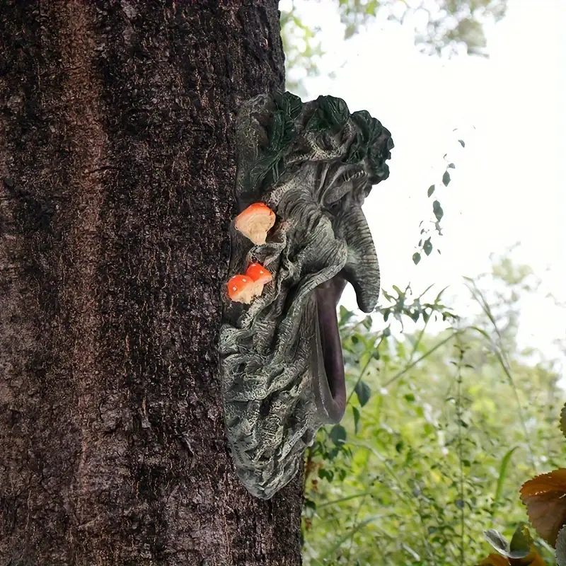 Outdoor Garden Yard Tree Face  - Home Decor Outdoor ulasan dan harga