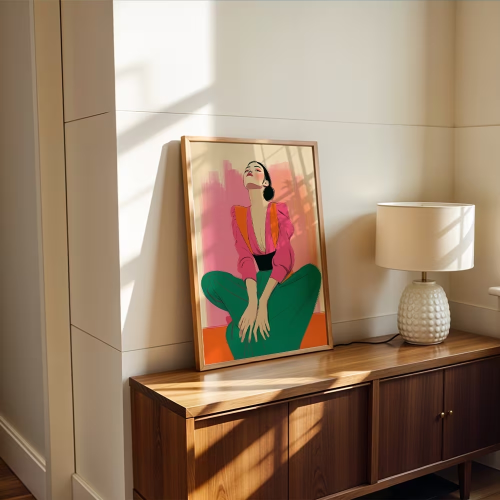 Modern,Retro Pluralistic Femin - Home Decor Reviews ulasan dan harga