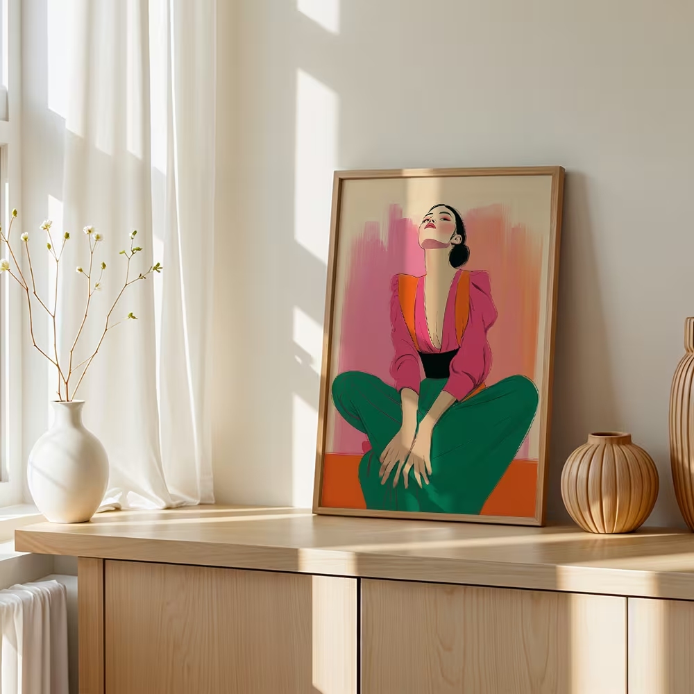 Modern,Retro Pluralistic Femin - Home Decor Reviews ulasan dan harga
