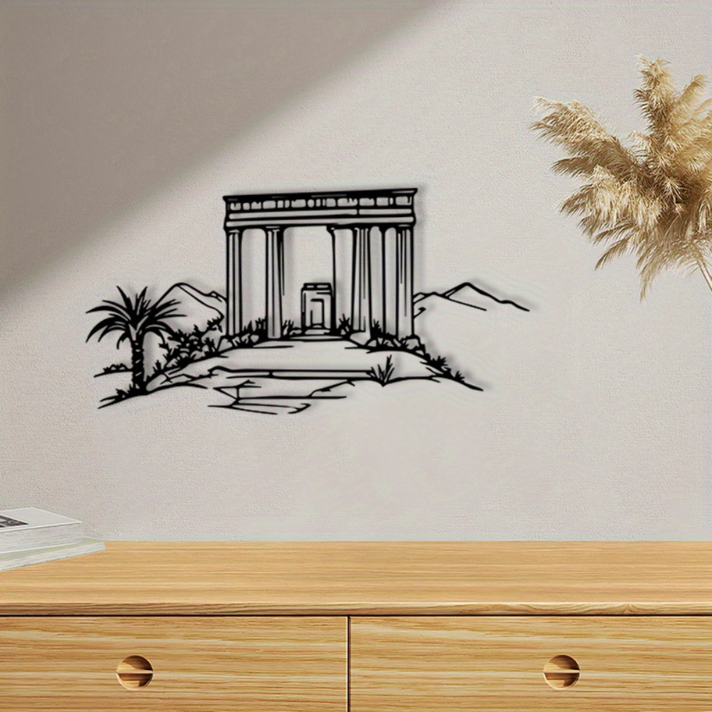 CIFBUY Iron Wall Art Religious - Home Decor Living Room ulasan dan harga