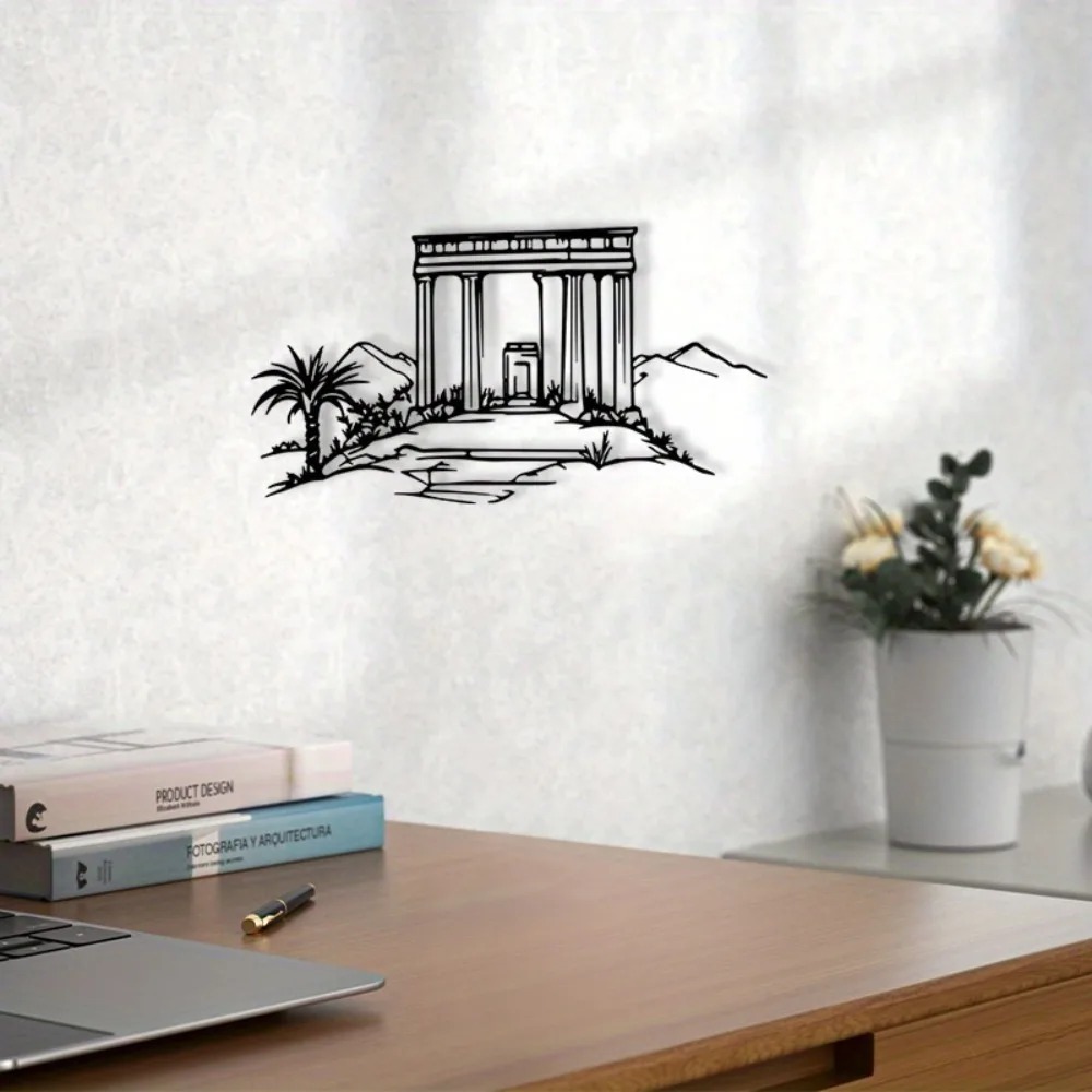 CIFBUY Iron Wall Art Religious - Home Decor Living Room ulasan dan harga