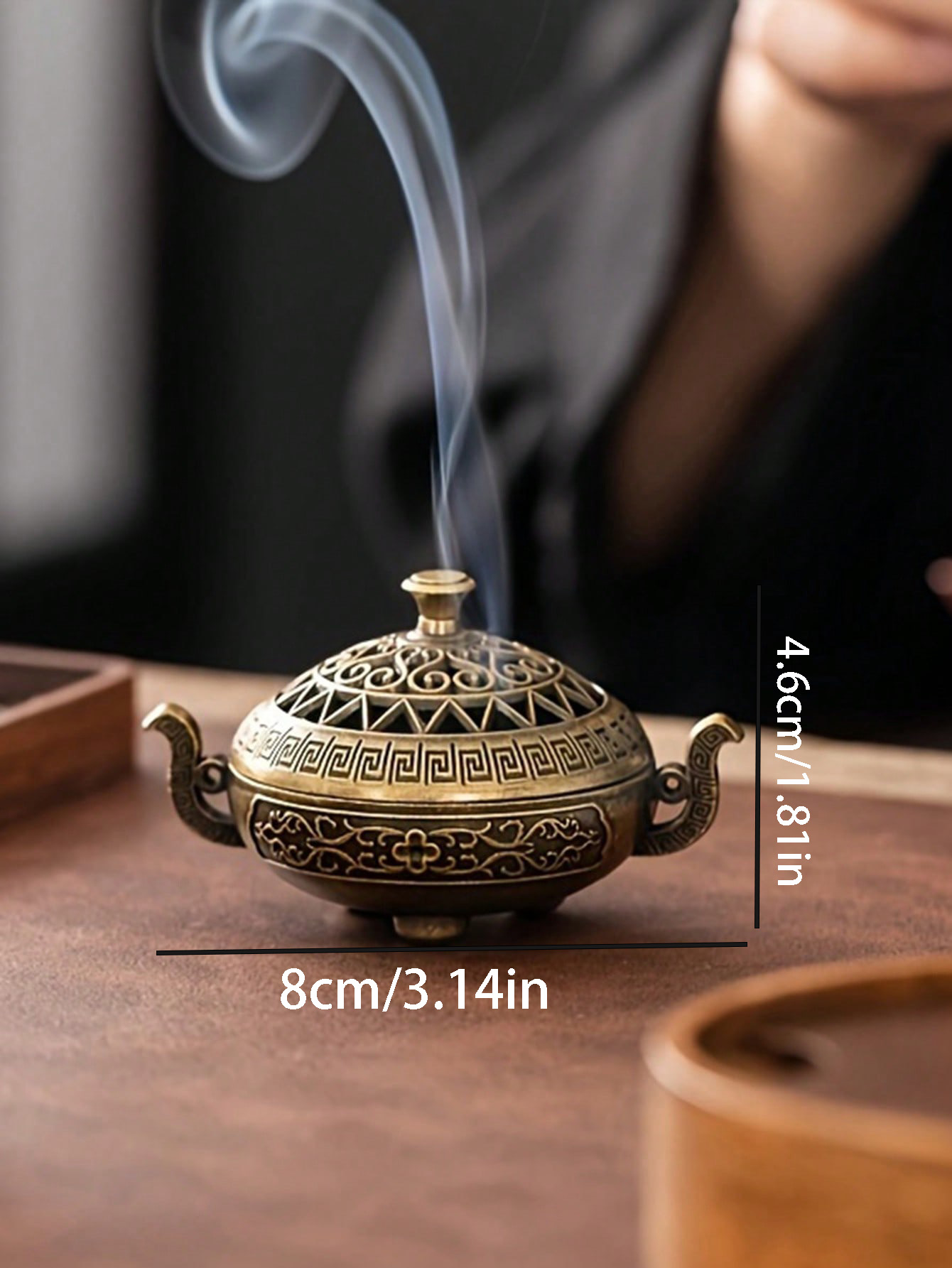 Nepal Style Brass Incense Burn - Home Decor Humacao ulasan dan harga
