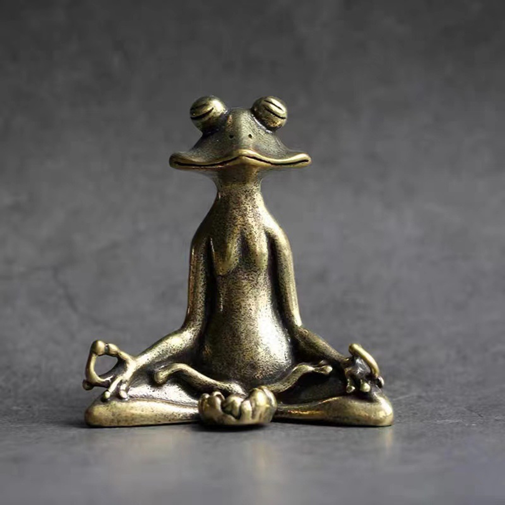 Vintage Brass Meditation Zen B - Home Decor Humacao ulasan dan harga