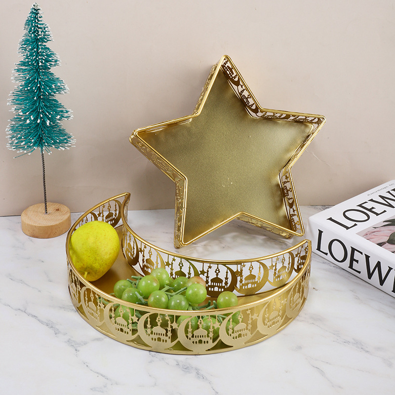 Golden Star Moon Wrought Iron  - Home Decor Medieval ulasan dan harga
