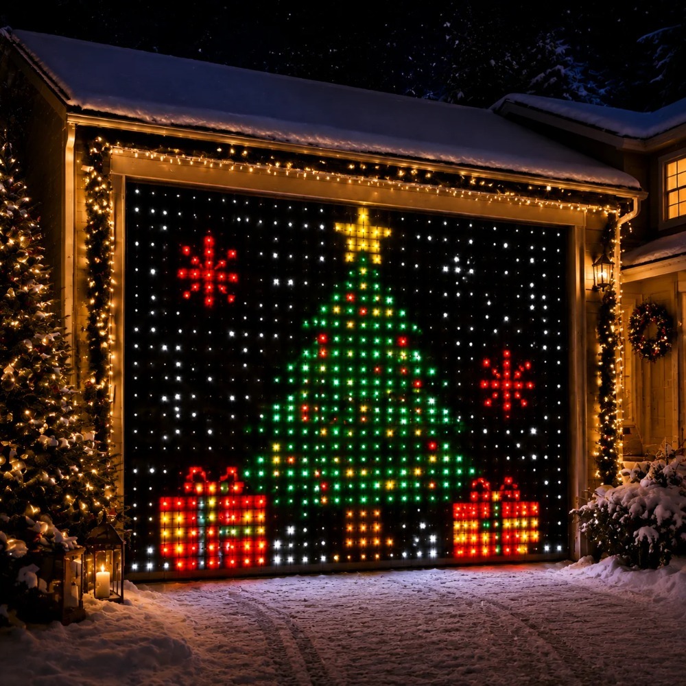 LED Pixel Curtain Lights Bluet - Home Decor Curtains ulasan dan harga