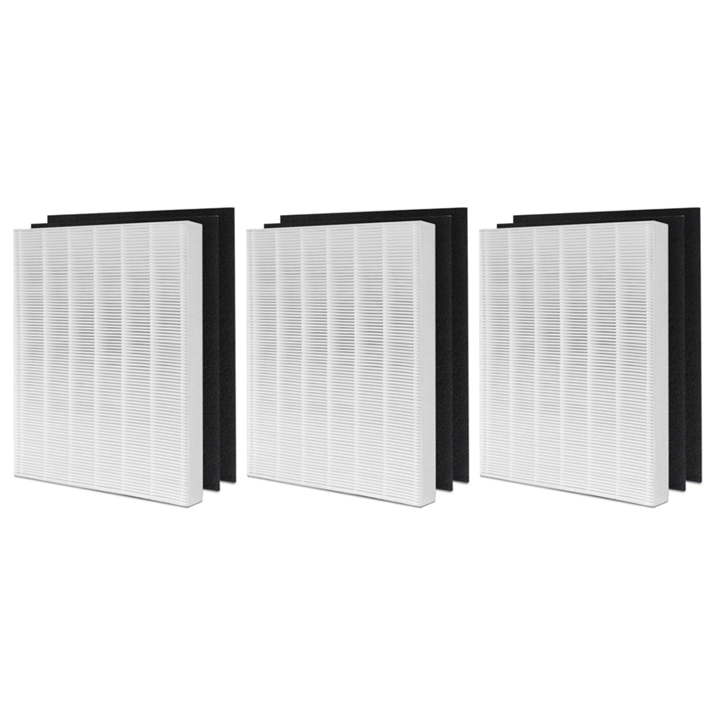 BABZ 9Pcs HEPA & Carbon Filter - Coway Air Purifier Ap-1512Hh ulasan dan harga