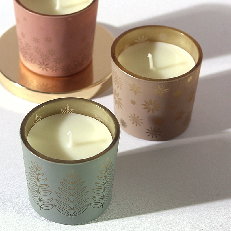 Colorful Ceramic candles creat - Home Decor Glass ulasan dan harga