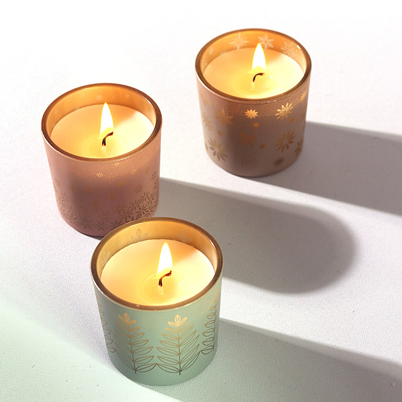 Colorful Ceramic candles creat - Home Decor Glass ulasan dan harga