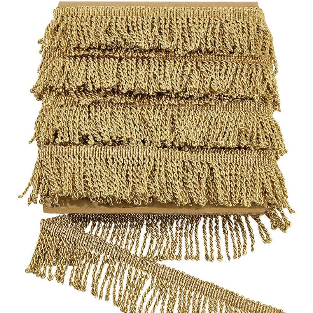 12 Yardsx2.2Inch Fringe Trim C - Home Decor Curtains ulasan dan harga