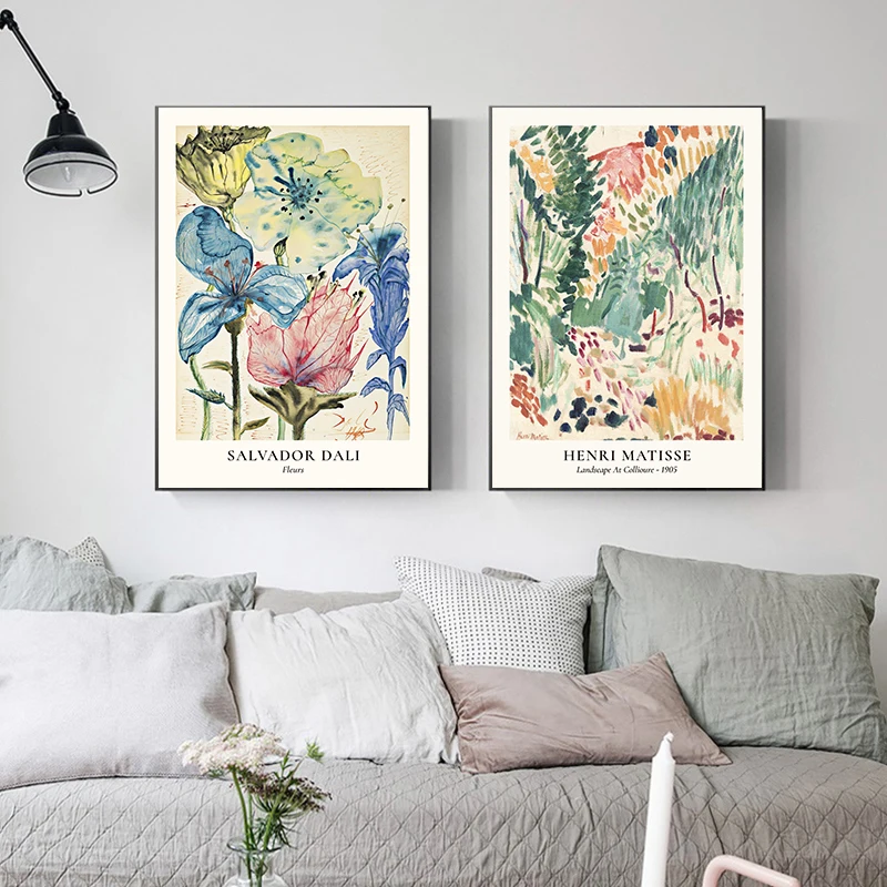 Van Gogh Star Vase Series Wall - Home Decor Za ulasan dan harga