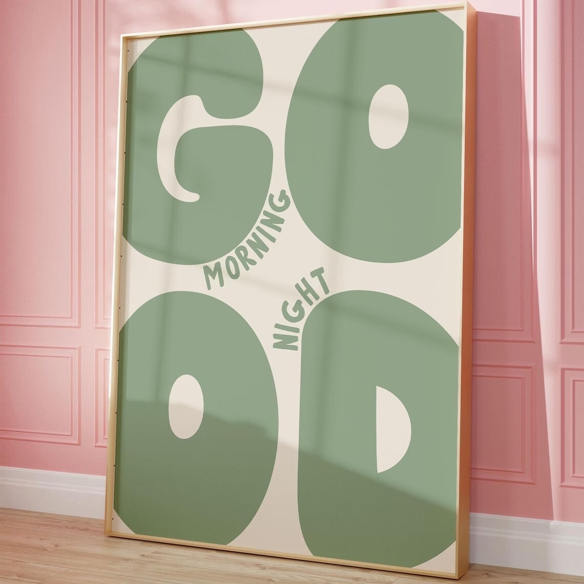Modern Green Good Morning Good - Home Decor Reviews ulasan dan harga