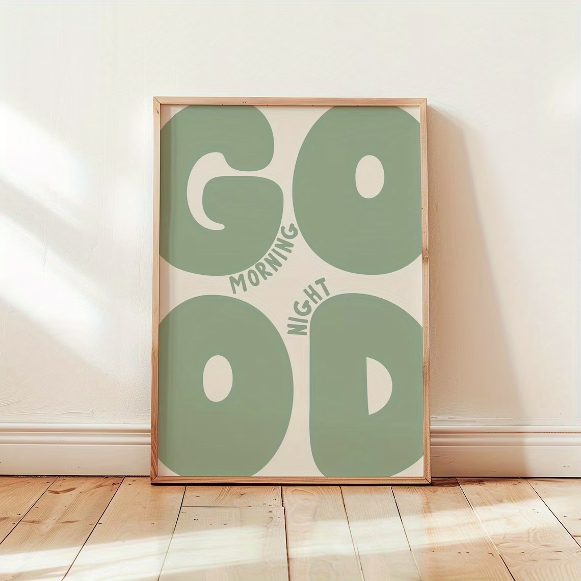 Modern Green Good Morning Good - Home Decor Reviews ulasan dan harga