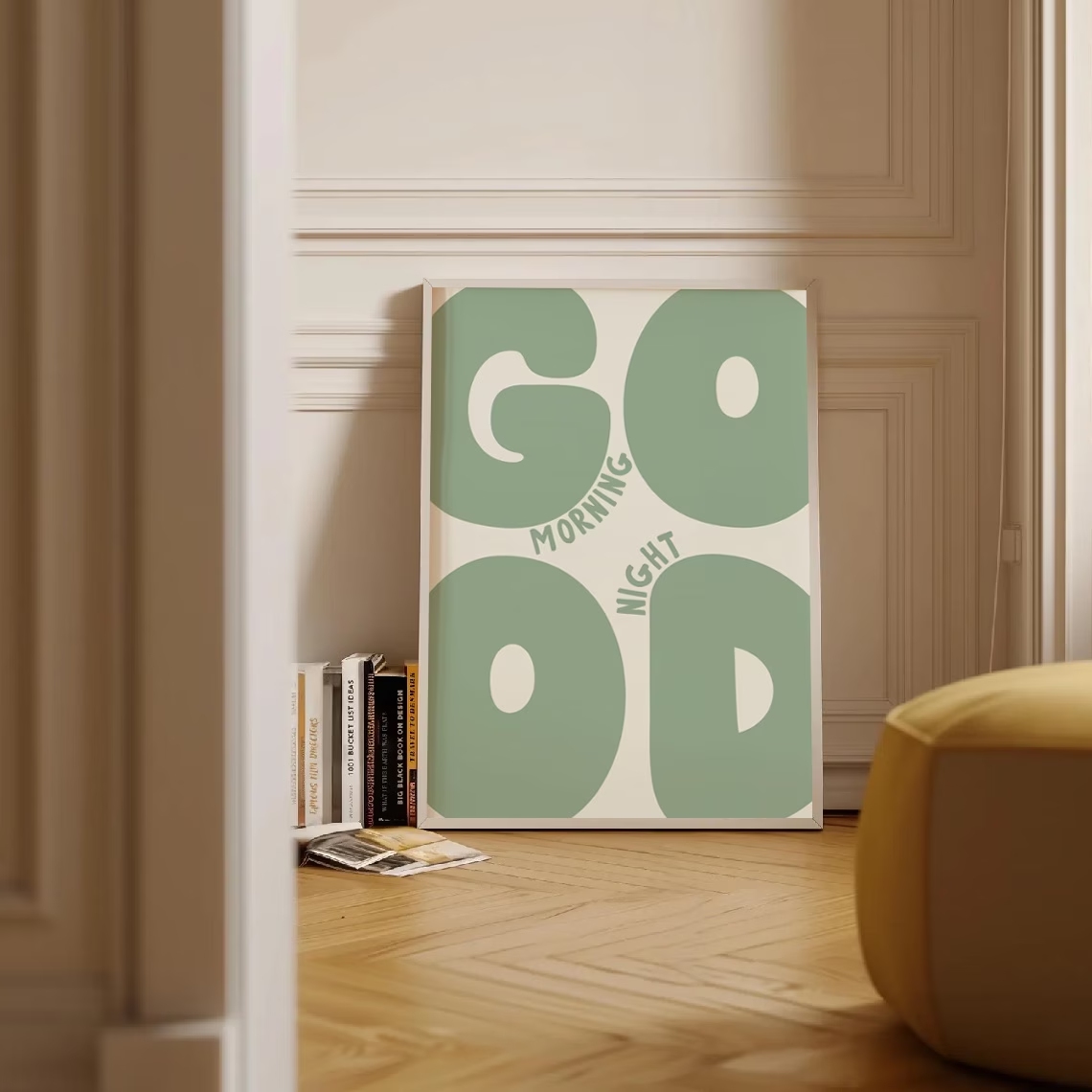 Modern Green Good Morning Good - Home Decor Reviews ulasan dan harga