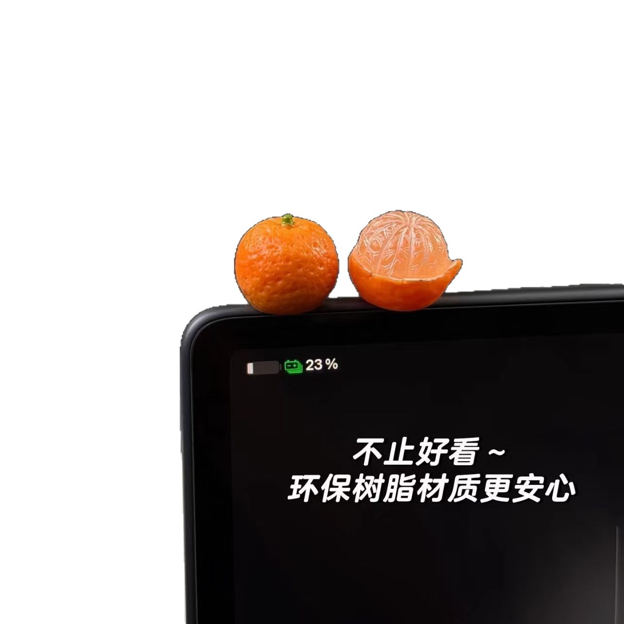 Cute Orange Ornament Kawaii Mi - Home Decor Orange ulasan dan harga