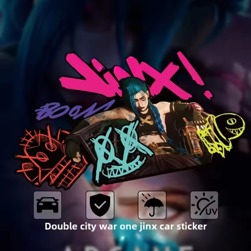 Arcane Jinx Graffiti Reflectiv - Home Decor Glass ulasan dan harga