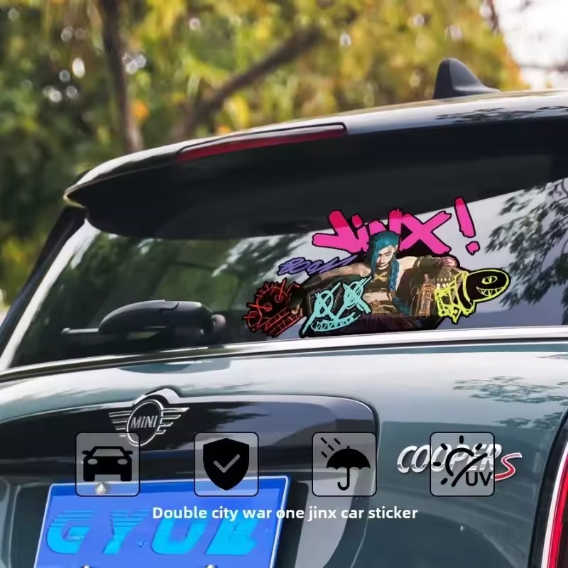 Arcane Jinx Graffiti Reflectiv - Home Decor Glass ulasan dan harga