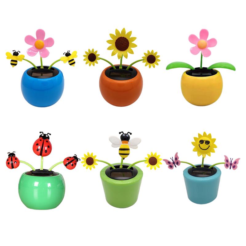 Solar Powered Dancing Flower S - Home Decor Za ulasan dan harga
