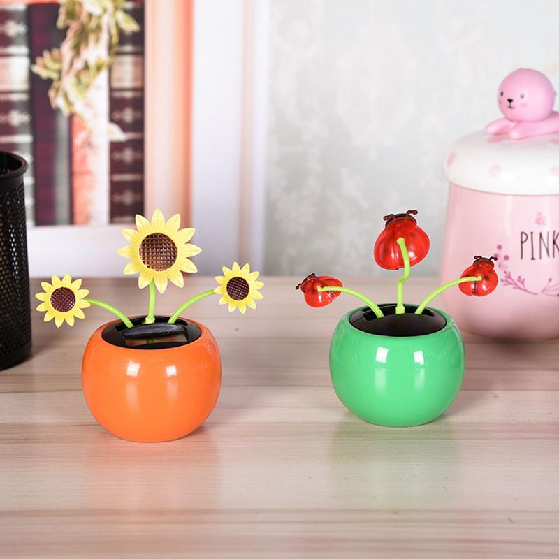 Solar Powered Dancing Flower S - Home Decor Za ulasan dan harga