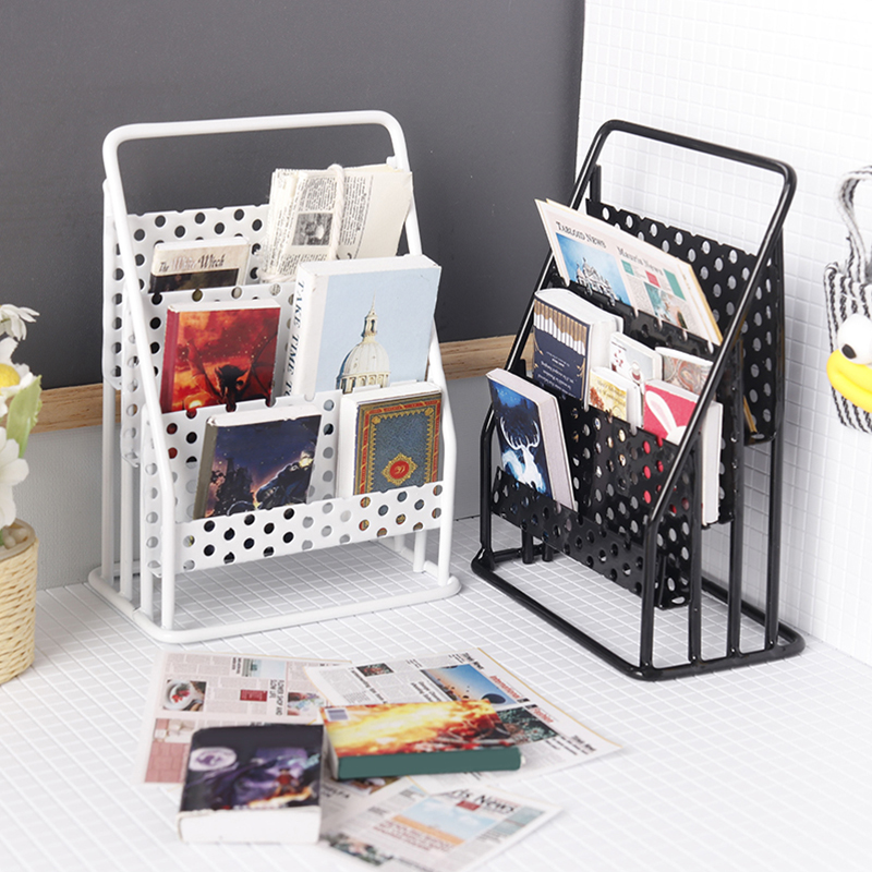 1:12 Dollhouse Iron Storage Ra - Home Decor Organizer ulasan dan harga