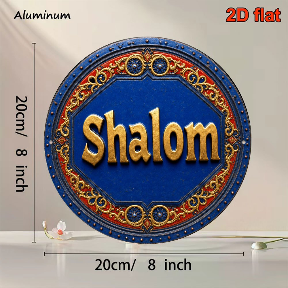 CIFBUY Retro Aluminum Wall Art - Home Decor Living Room ulasan dan harga