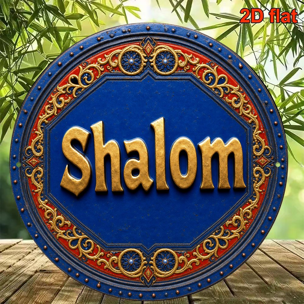 CIFBUY Retro Aluminum Wall Art - Home Decor Living Room ulasan dan harga