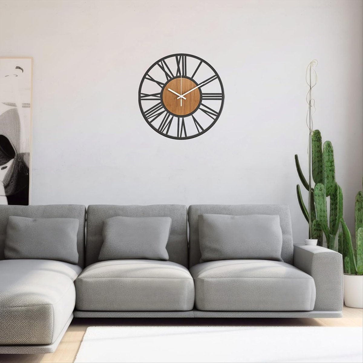 618 Mega Sale Wall Clock for L - Wall Clock Silent ulasan dan harga