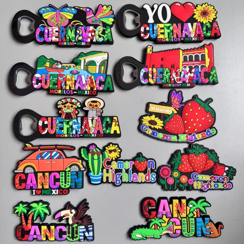 PVC Fridge Magnets Cancun Cuer - Home Decor Malaysia ulasan dan harga