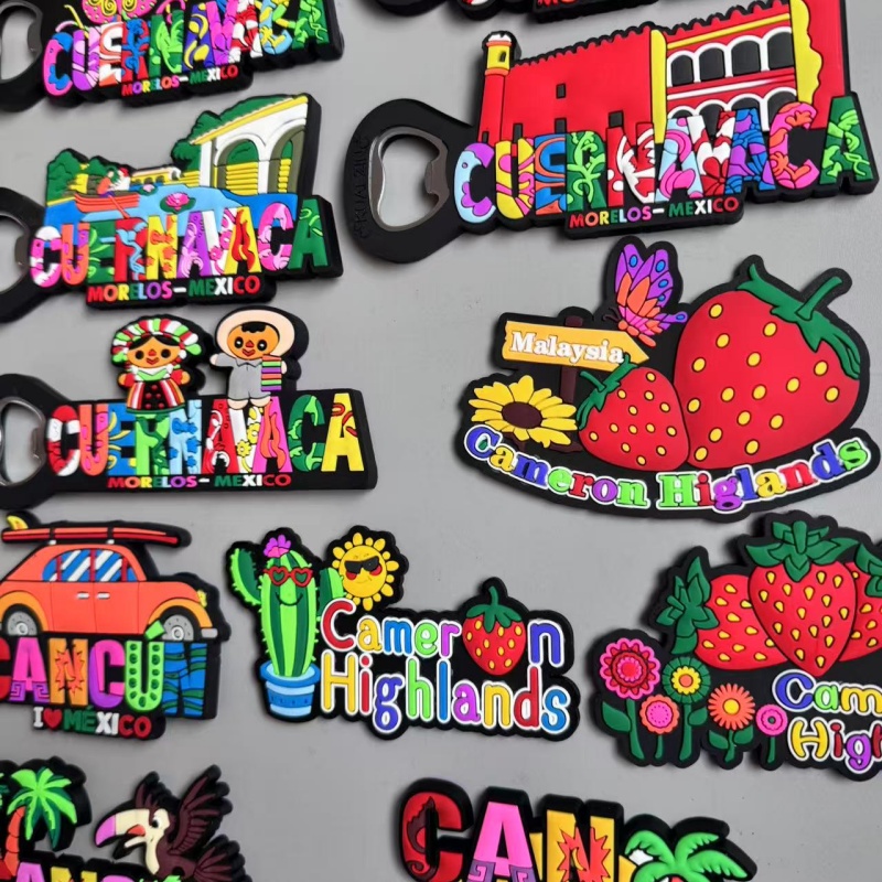 PVC Fridge Magnets Cancun Cuer - Home Decor Malaysia ulasan dan harga